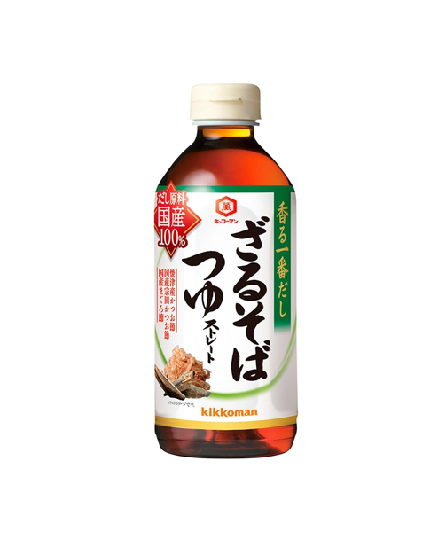 キッコーマン 香り一番だしざるそばつゆ (500ML)