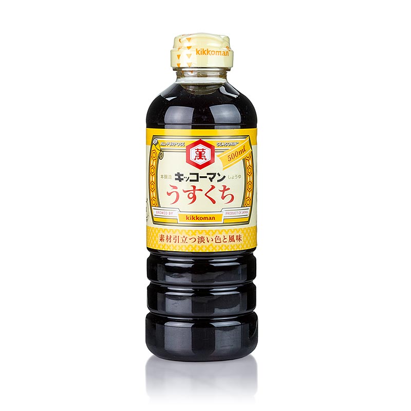 Sauce soja légère Kikkoman Usukuchi (1L)