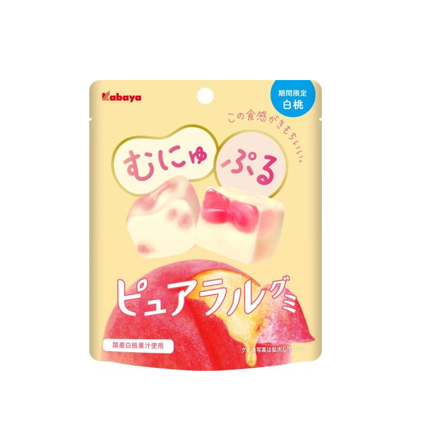 Kabaya Pureral Peach Gummy (58G)