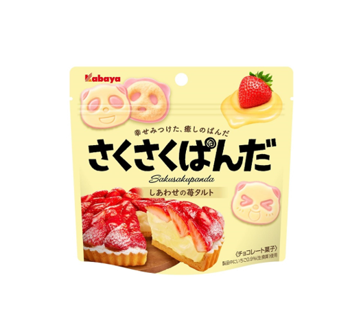 Kabaya Saku Saku Panda Happy Tarte Aux Fraises (43G)