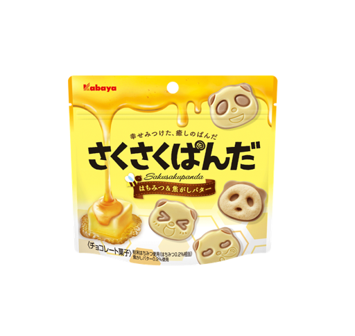Kabaya Saku Saku Panda Honey & Burnt Butter (43G)