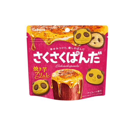 Kabaya Saku Saku Panda Brûlée de patates douces au four (38G)