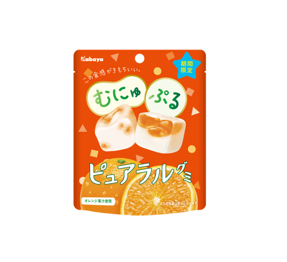 Kabaya Pureral Orange Gummy (58G)