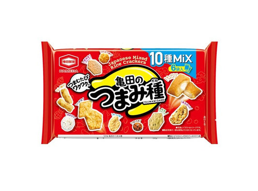 Kameda 10 craquelins de riz Senbei assortis