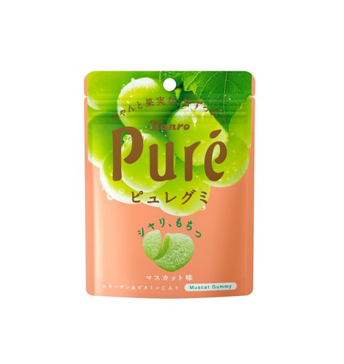 Kanro Pure Gummy Muscat (56G)