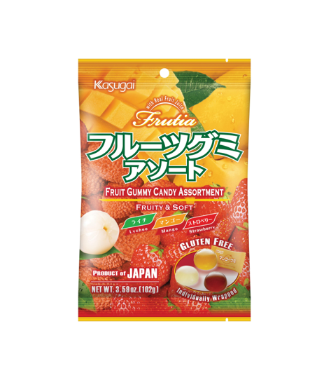 Kasugai Fruitia Fruit Assortment Gummy