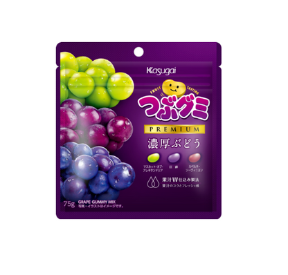 春日井プレミアム濃厚グレープジェリービーンズ（75g）