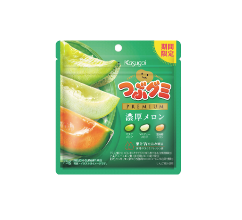 Kasugai Premium Riche Melon Jelly Bean (75G)