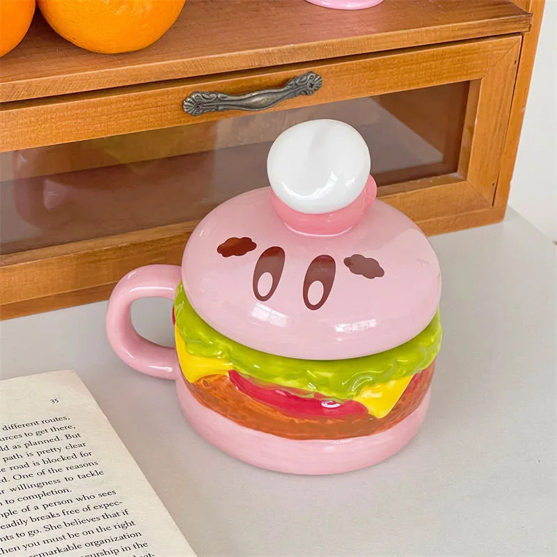 Chef Kirby Hamburger Mug