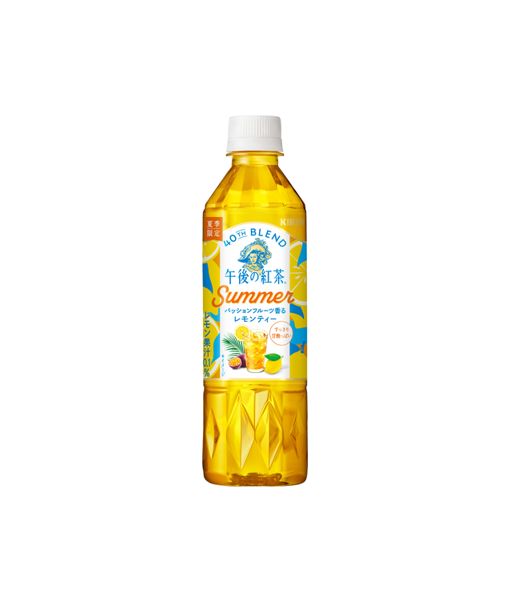Kirin Afternoon Tea 40th Blend Passion Fruit Flavored Lemon Tea (500ML) [Best Before Date: 2027.02]