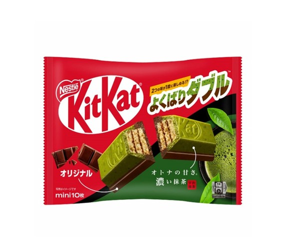 Kit Kat Yokubari Double Dark Matcha & Original