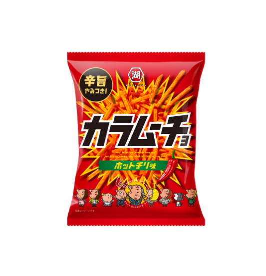 Koikeya Karamuncho Hot Chili Potato Sticks (90G)
