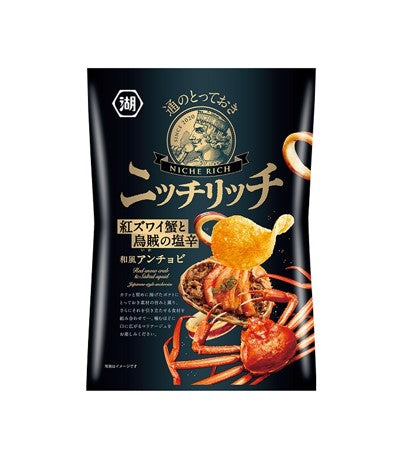 Koikeya Niche Crabe des neiges rouge riche et calmar salé (70G)