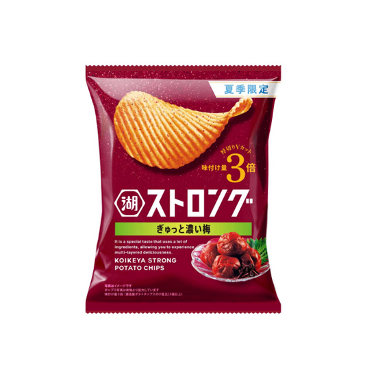 Koikeya Strong Potato Chips Rich Plum (52G)