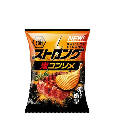 Koikeya Strong Potato Chips Démon Consomme (53G)