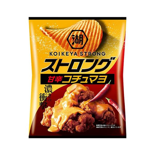 Koikeya Strong Potato Chips Gochumayo sucré et épicé (52G)