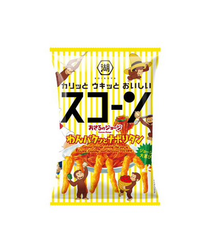 Pâtes napolitaines Koikeya Scorn Curious George (67 g)