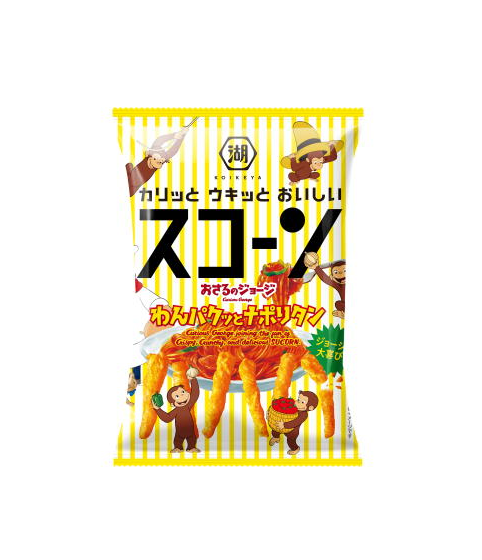 Koikeya Scorn Curious George Neapolitan Pasta (67G)