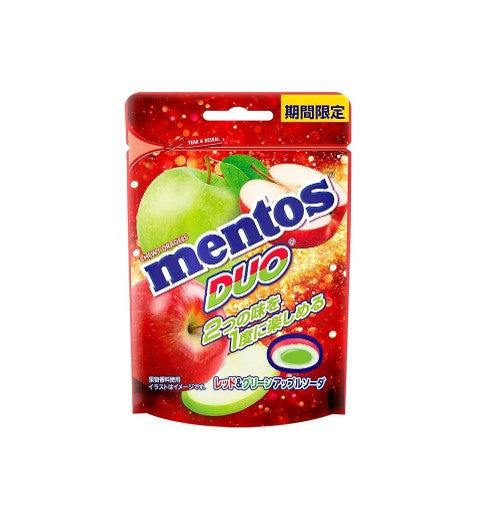 Kracie Mentos Duo Pomme Rouge &amp; Verte (45G)