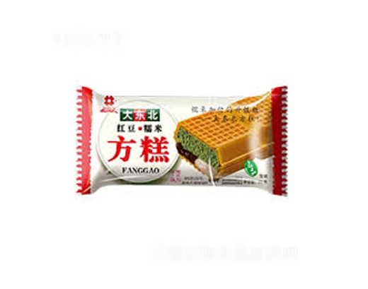 Libaitian Green Tea Red Bean Glutinous Rice Ice Cream Wafer Sandwich (80G)