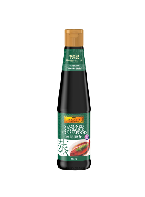 Lee Kum Kee Seasoned Soy Sauce for Seafood (410ML) [Best Before Date: 2026.05.05]