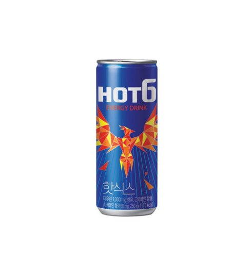 Boisson énergisante Lotte Hot 6 (250 ml)