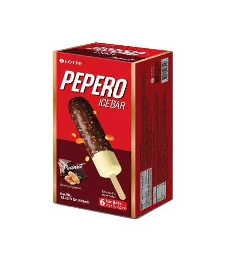 Barre de glace aux cacahuètes Lotte Pepero