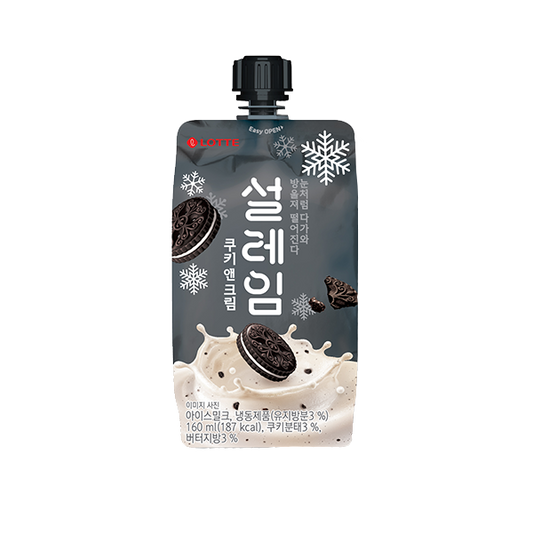 Lotte Snow Ice Cookie & Cream