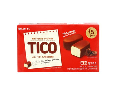 Lotte Tico with Milk Chocolate