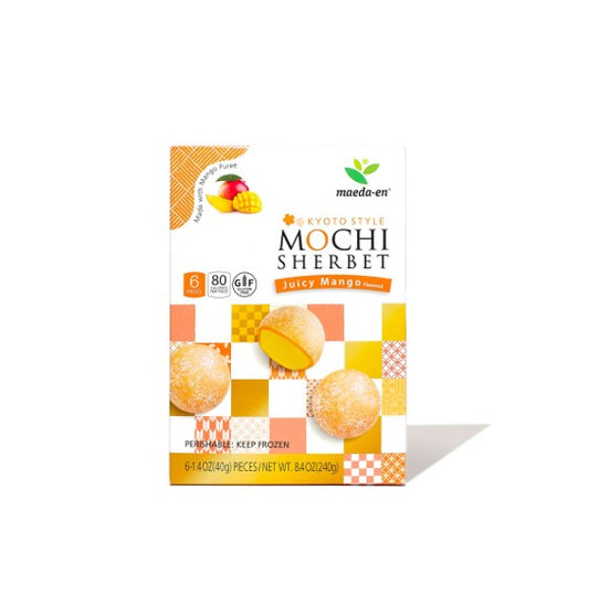 Maeda-en Mochi Sherbet Ice Cream Juicy Mango (240G)