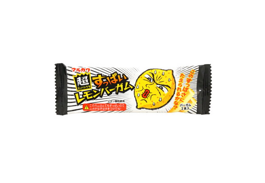 Marukawa Super Sour Lemon Bar Gum