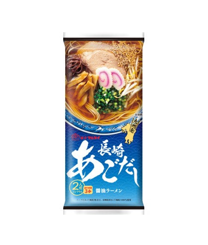Marutai Nagasaki Agodashi Soy Sauce Ramen (2 Servings/178G)