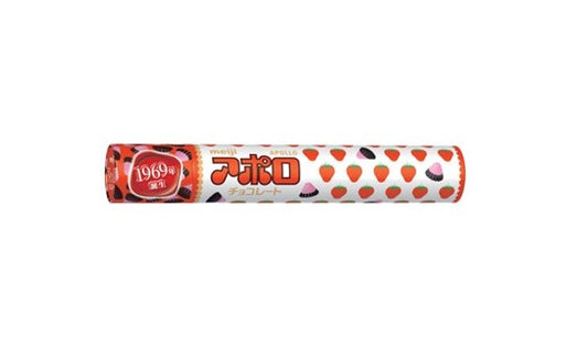 Meiji Apollo Strawberry Jumbo Chocolate (82G)