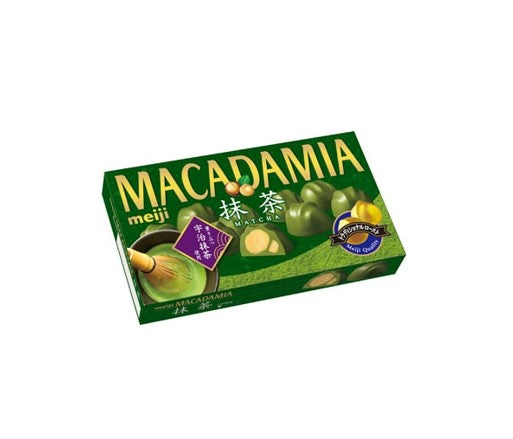 Meiji Macadamia Chocolate Matcha (63G)
