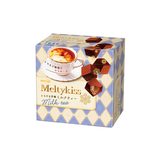 Thé au lait riche Meiji Meltykiss [À consommer de préférence avant novembre 2026]