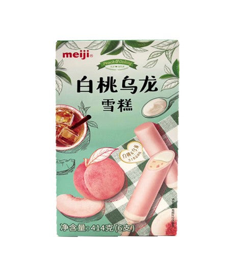 Meiji White Peach & Oolong Ice Bar (6 x 69G)