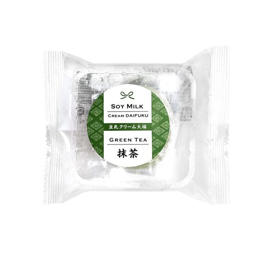 Minato Matcha Green Tea Soy Milk Cream Mochi (60G)