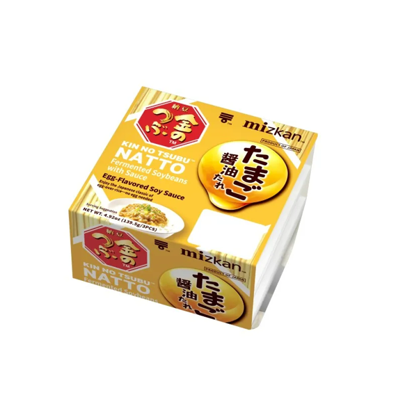 FZN : Mizkan Kin No Tsubu Tamago Egg Natto (3 boîtes/140G)