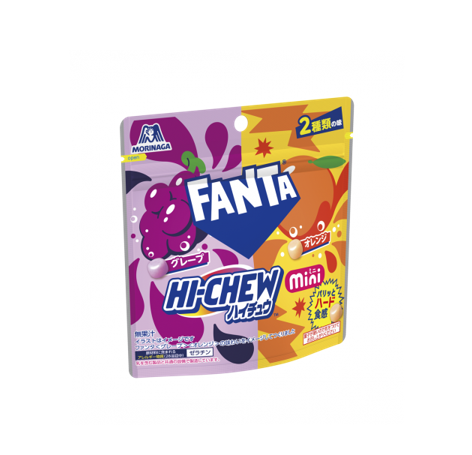 Morinaga Hi-Chew Mini sachet Fanta Raisin &amp; Orange (50G)