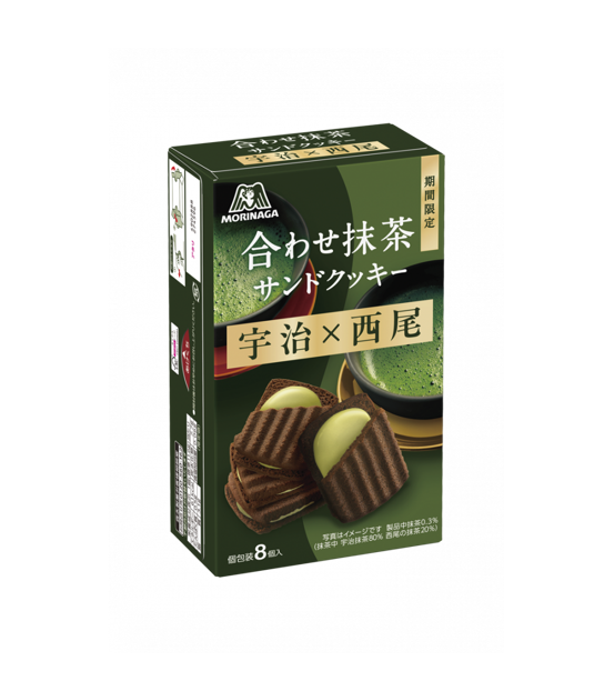 明治 抹茶チョコレートサンドクッキー (93G) [賞味期限: 2026.08]