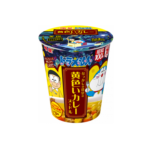 Myojo Doraemon Nostalgic Yellow Curry Noodles (72G)