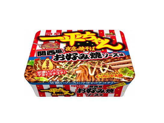 明星 一平ちゃん焼そば 関西風お好み焼きソース（122G）