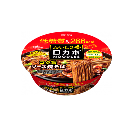 Myojo Locabo Yakisoba Noodles Rich & Savory Sauce (89G)