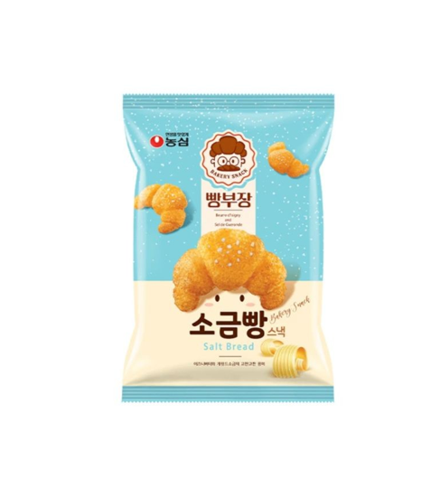 Nongshim Bakery Snack Ppang BuJang Salted Butter Roll Snack (55G)