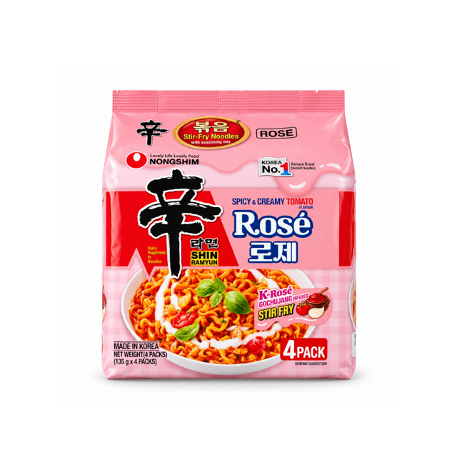 Nongshim Shin Stir Fry Rosé [Best Before Date: 2027.08.05]