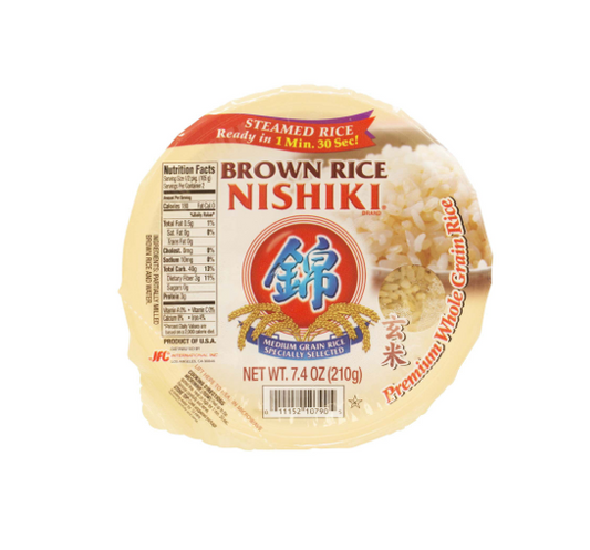 Nishiki Cooked Brown Rice (210G)