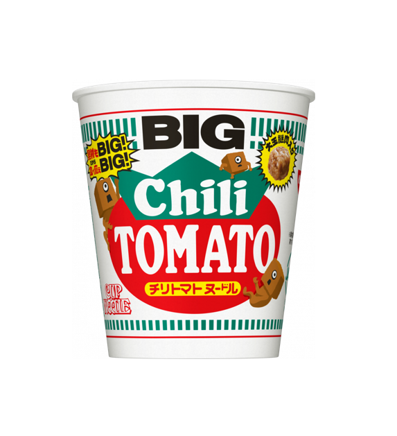 Nissin Big Cup Noodle Chili Tomato (109G) [Best Before Date: 2027.01.16]