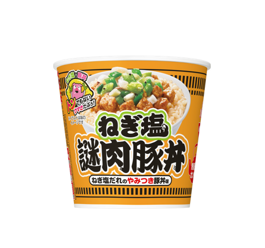 Nissin Cup Noodle Green Onion Mystery Pork Rice Bowl (112G) BBD: 2025.09.04