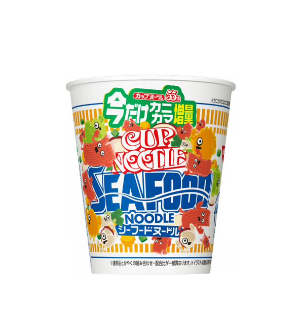 Nissin Cup Noodle Seafood Extra Crab Sticks (76G) [Best Before Date: 2026.08.05]
