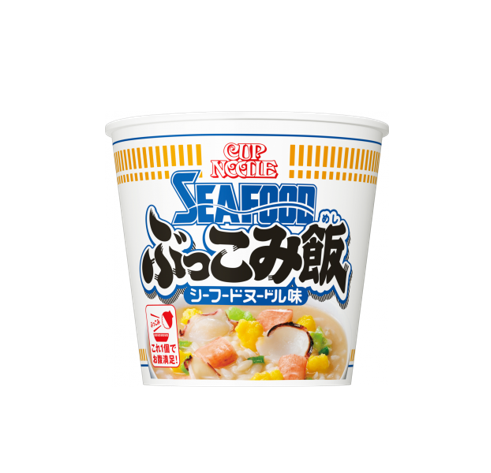 Nissin Cup Noodle Seafood Noodle Bukkomi Rice (94G)